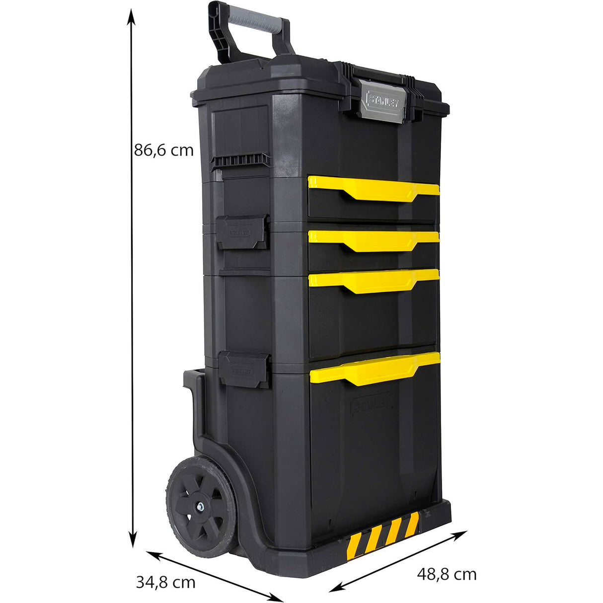 STANLEY Servante Modulo 2 en 1 boite à outils à tiroir TouchLatch STST1-70344