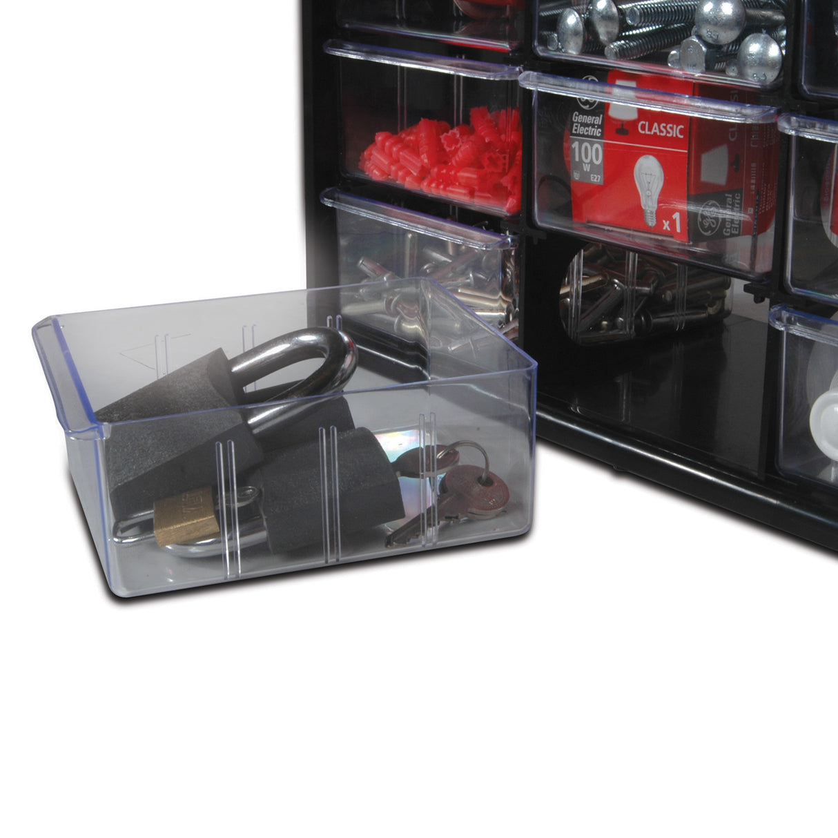 STANLEY Casier de rangement 39 compartiments 36,5x16x44,5cm 1-93-981