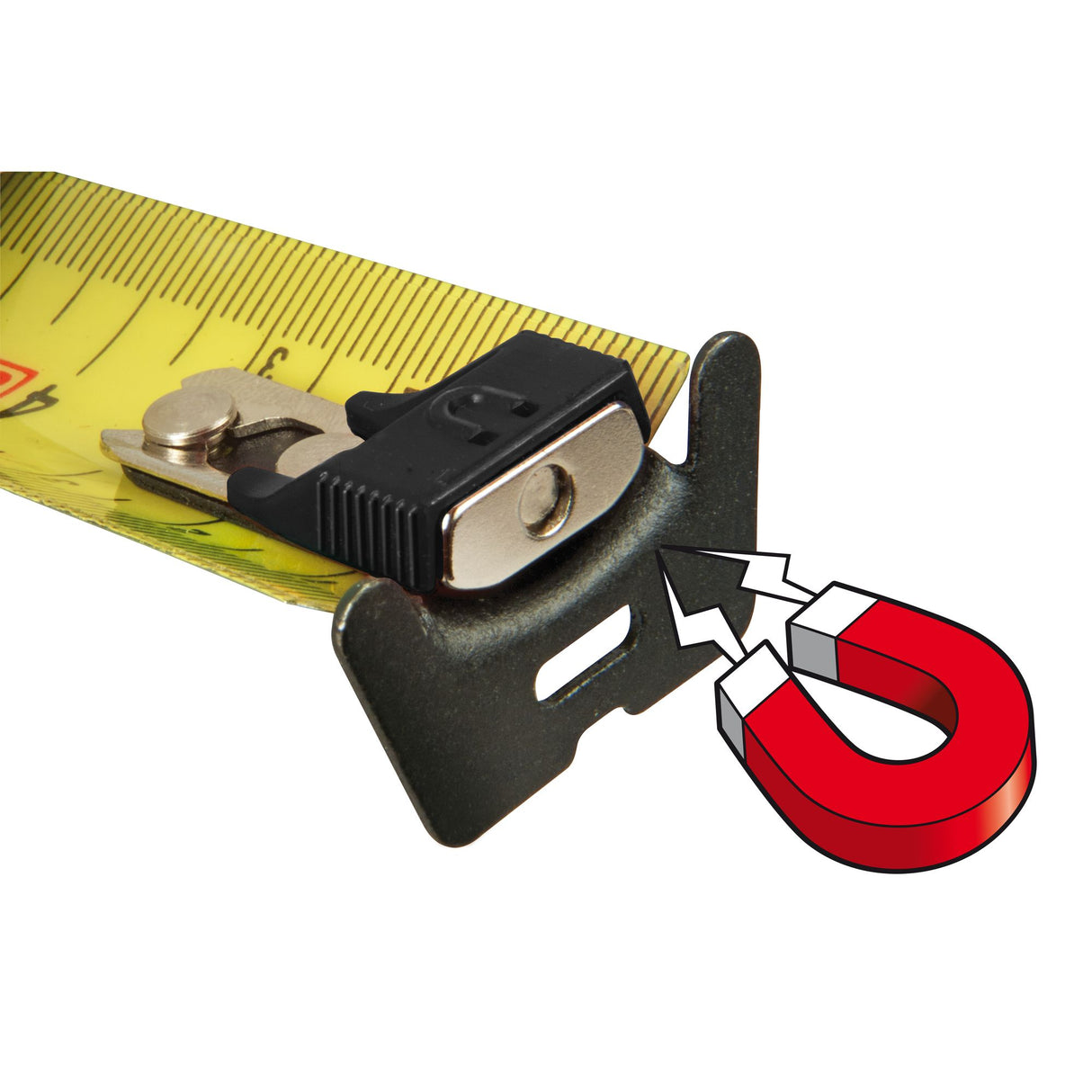 STANLEY FATMAX Mètre ruban 8m crochet magnétique Blade Armor FMHT0-33868