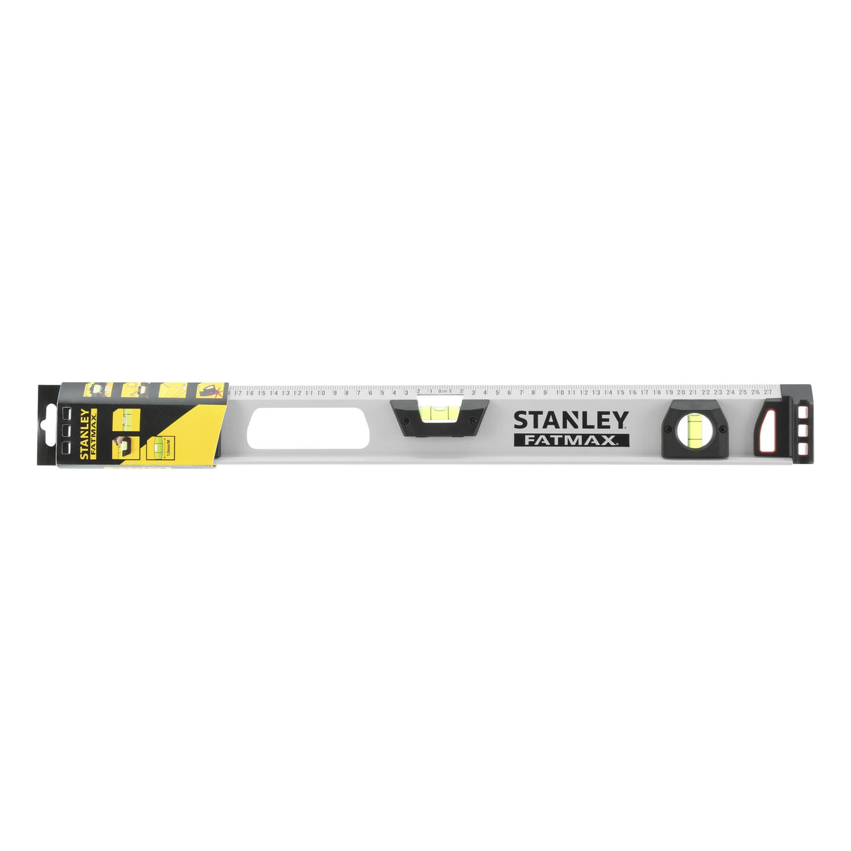STANLEY FATMAX Niveau à bulles 60cm 3 fioles magnétique Profile I-Beam 1-43-554
