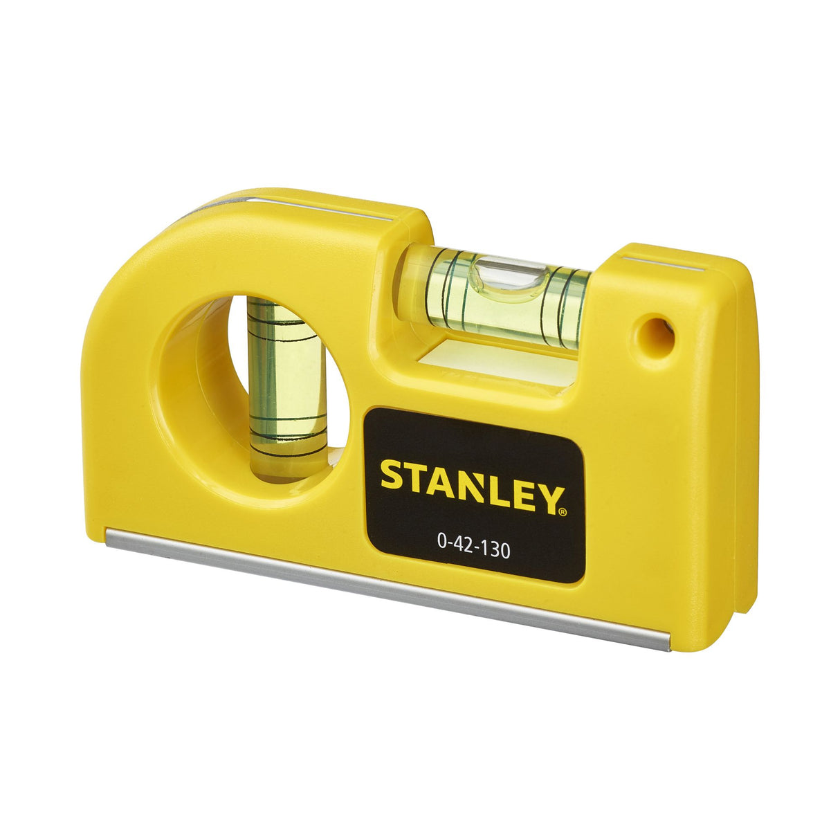 STANLEY Niveau à bulles de poche 8,7cm 2 fioles 0-42-130