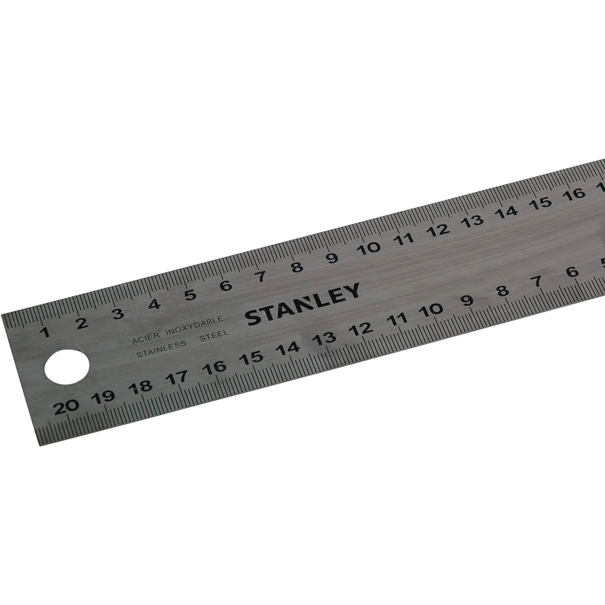 STANLEY Equerre Menuisier graduation recto-verso classe II 250mm 1-45-685