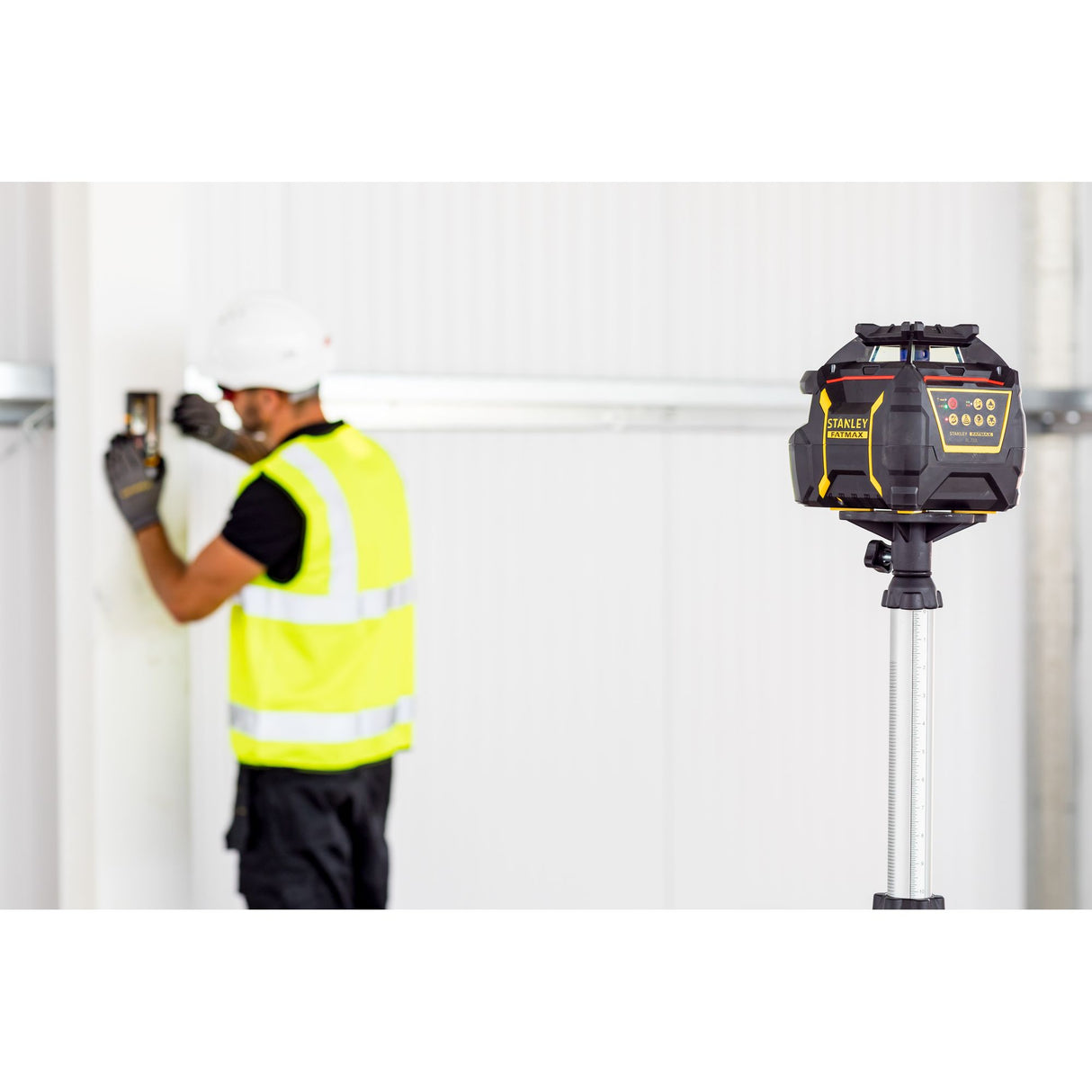 STANLEY FATMAX Niveau laser rotatif rouge RL700L 600m FMHT77447-1