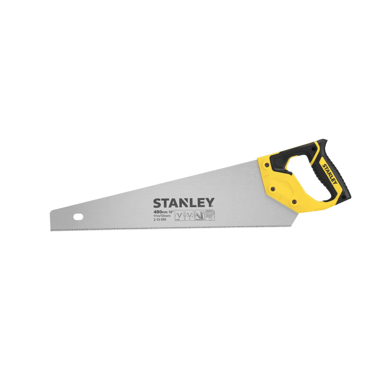 STANLEY Scie égoïne 450mm denture JetCut -coupe fine 2-15-595