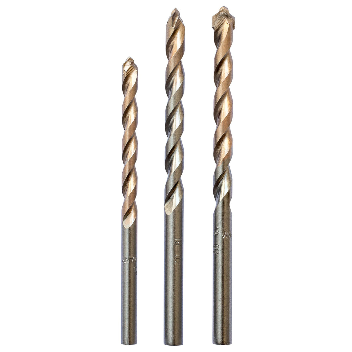 STANLEY Cassette de 4 forets béton précision 4, 5, 6, 8mm STA58081-QZ