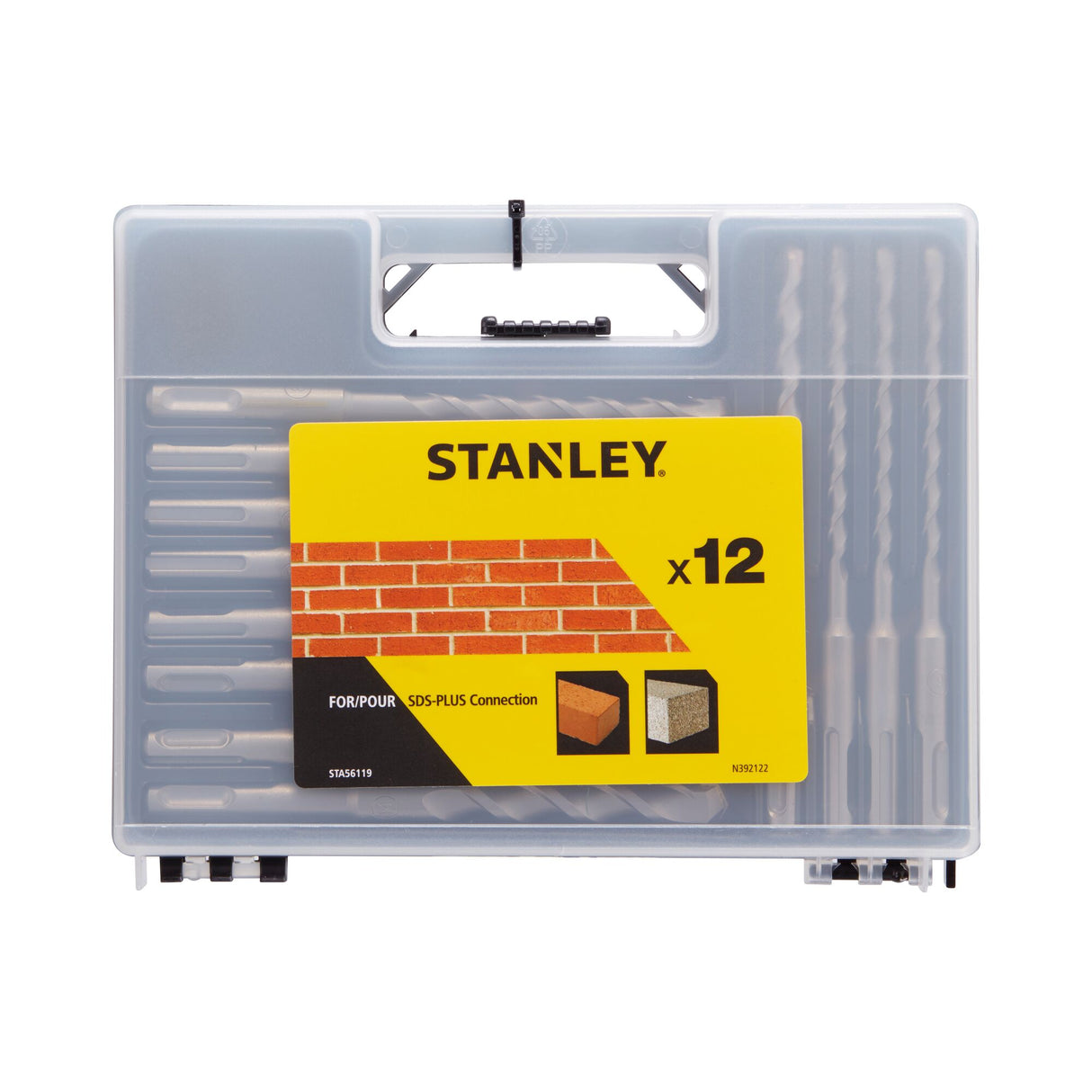 STANLEY Coffret de 12 forets SDS de 6-14mm STA56119-QZ