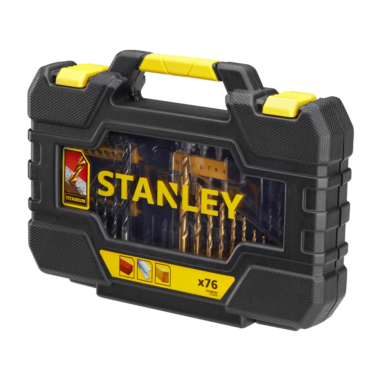 STANLEY Coffret de 76 pièces percage et vissage STA88544-XJ