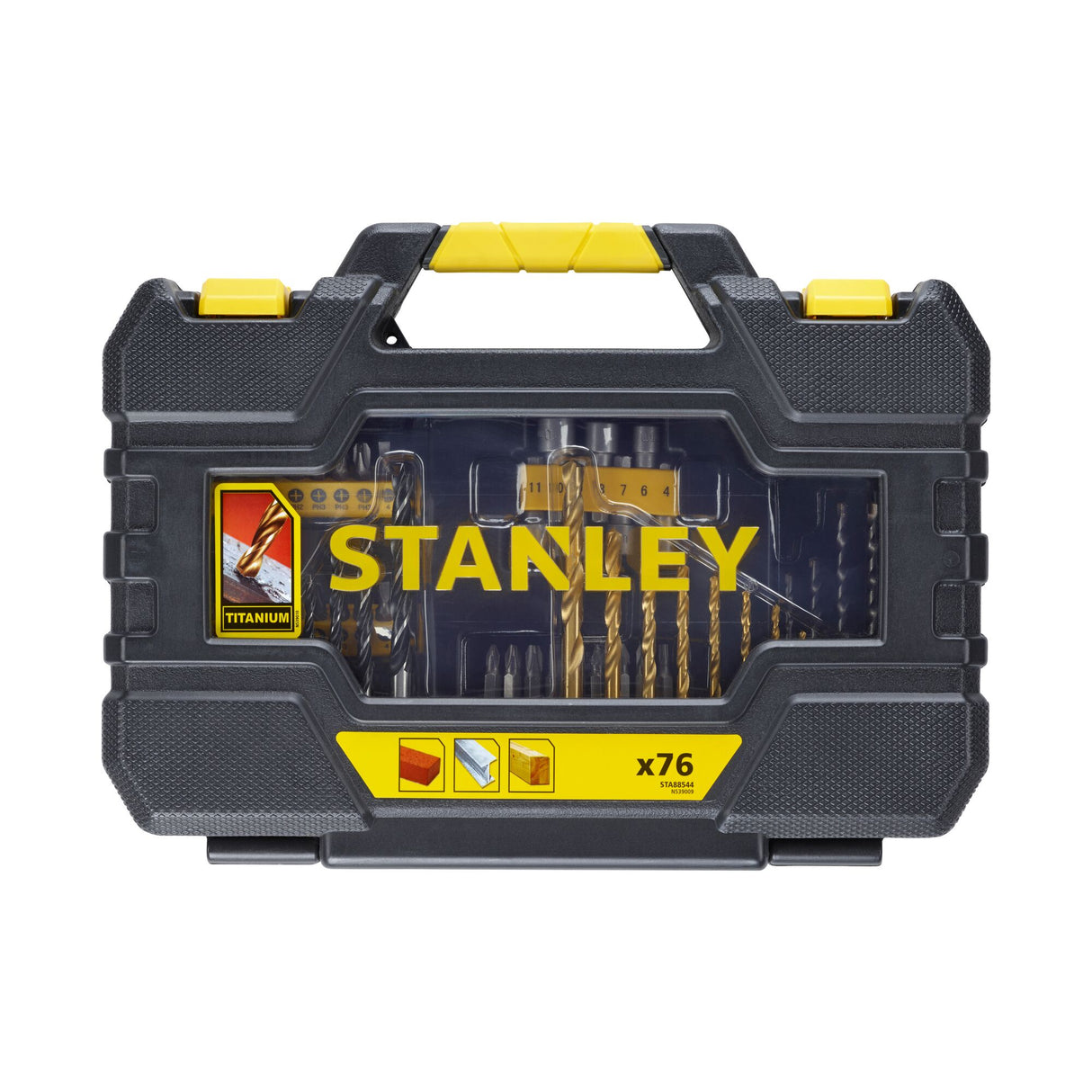 STANLEY Coffret de 76 pièces percage et vissage STA88544-XJ