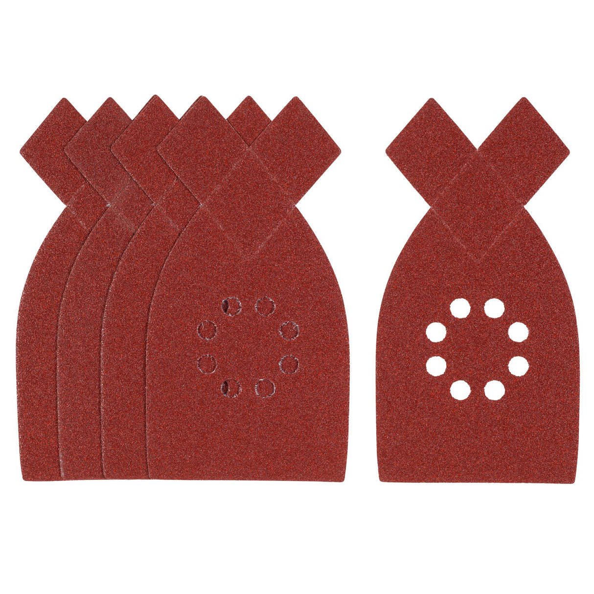 STANLEY 5 abrasifs corindons pointus qualité supérieure auto-agrippants grain 80 STA31442-XJ