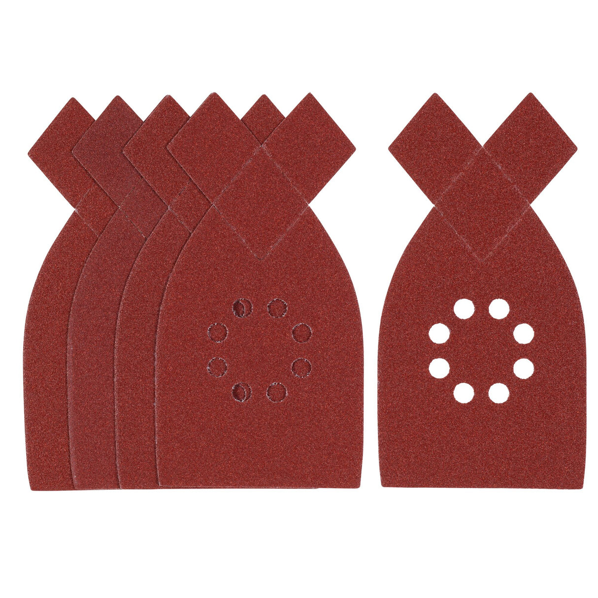 STANLEY 5 abrasifs corindons pointus qualité supérieure auto-agrippants grain 120 STA31447-XJ