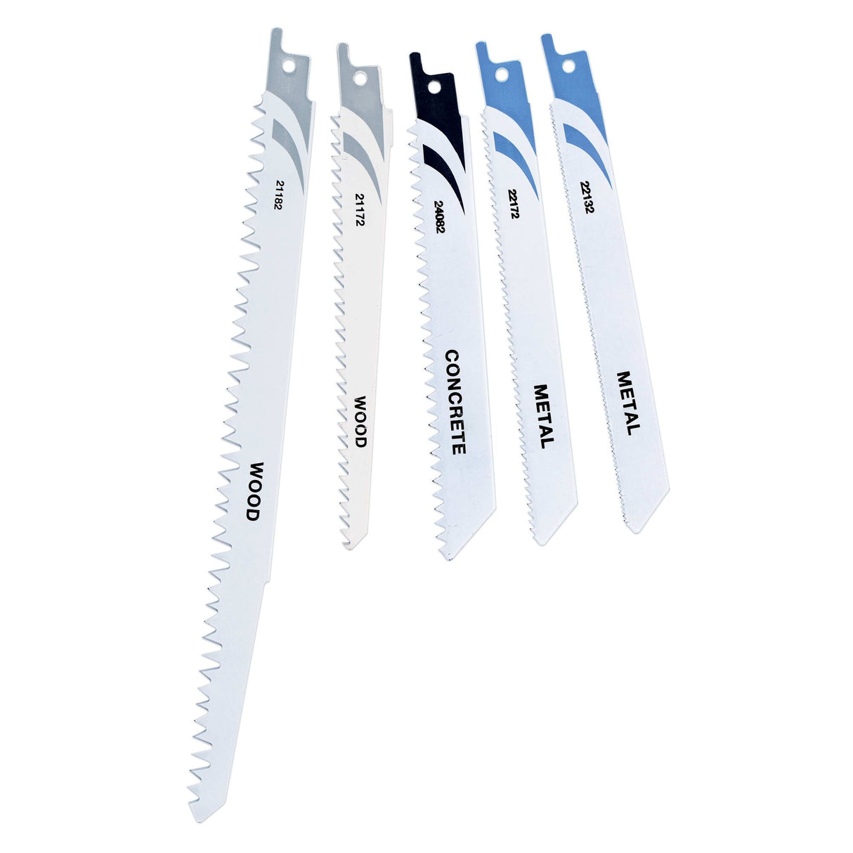 STANLEY Lot de 5 lames scie sabre 152-240mm STA28205-XJ