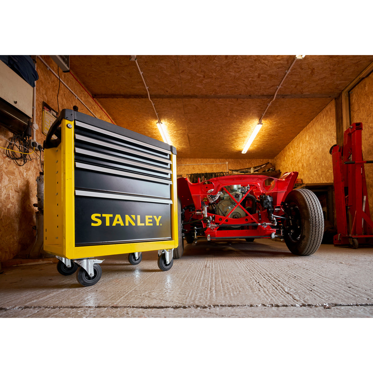 STANLEY Servante d'atelier 5 tiroirs 300kg STST74305-1