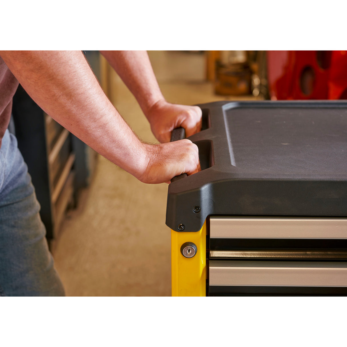 STANLEY Servante d'atelier 5 tiroirs 300kg STST74305-1