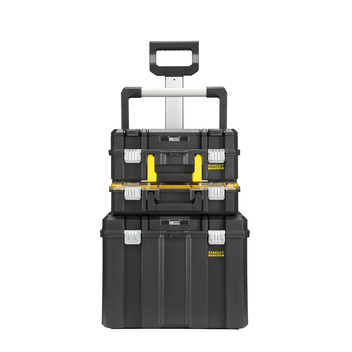 STANLEY FATMAX Tour Mobile TSTAK PRO-STACK Organiseur 7 compartiments - Mallette 14L - FMST1-80103