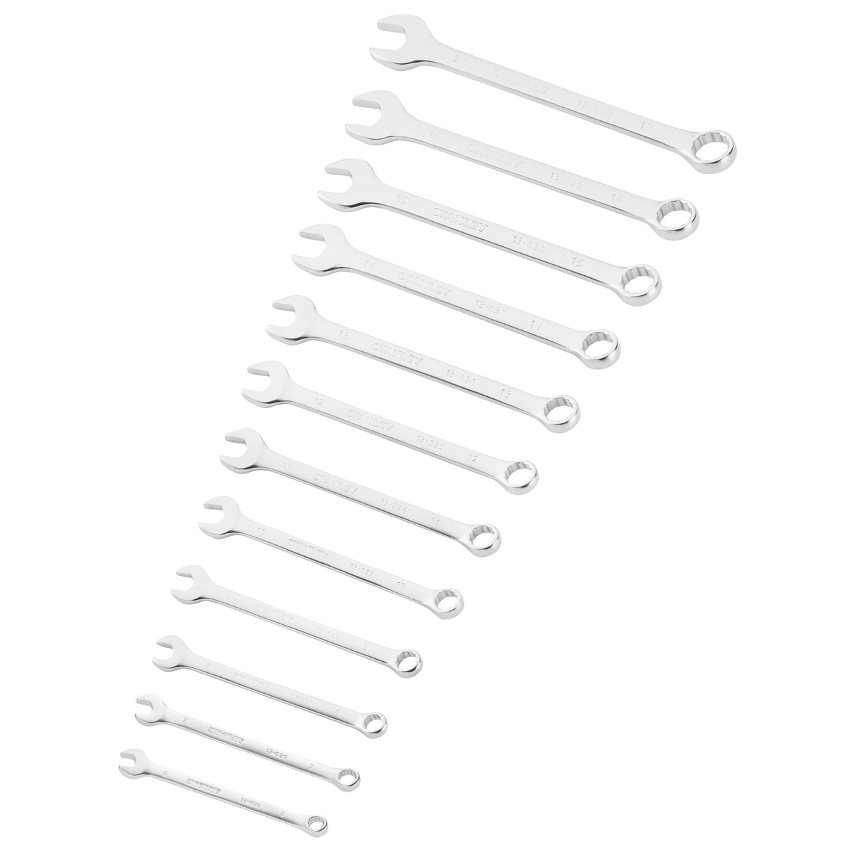 STANLEY FATMAX Jeu de 12 clés mixtes 6à17mm Stakbox M FMMT98104-0