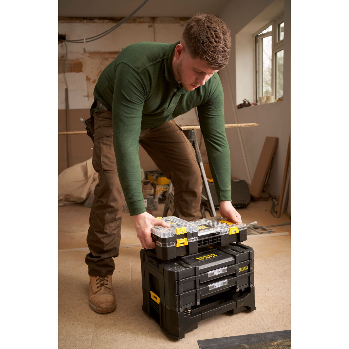 STANLEY FATMAX Jeu de 12 clés mixtes 6à17mm Stakbox M FMMT98104-0