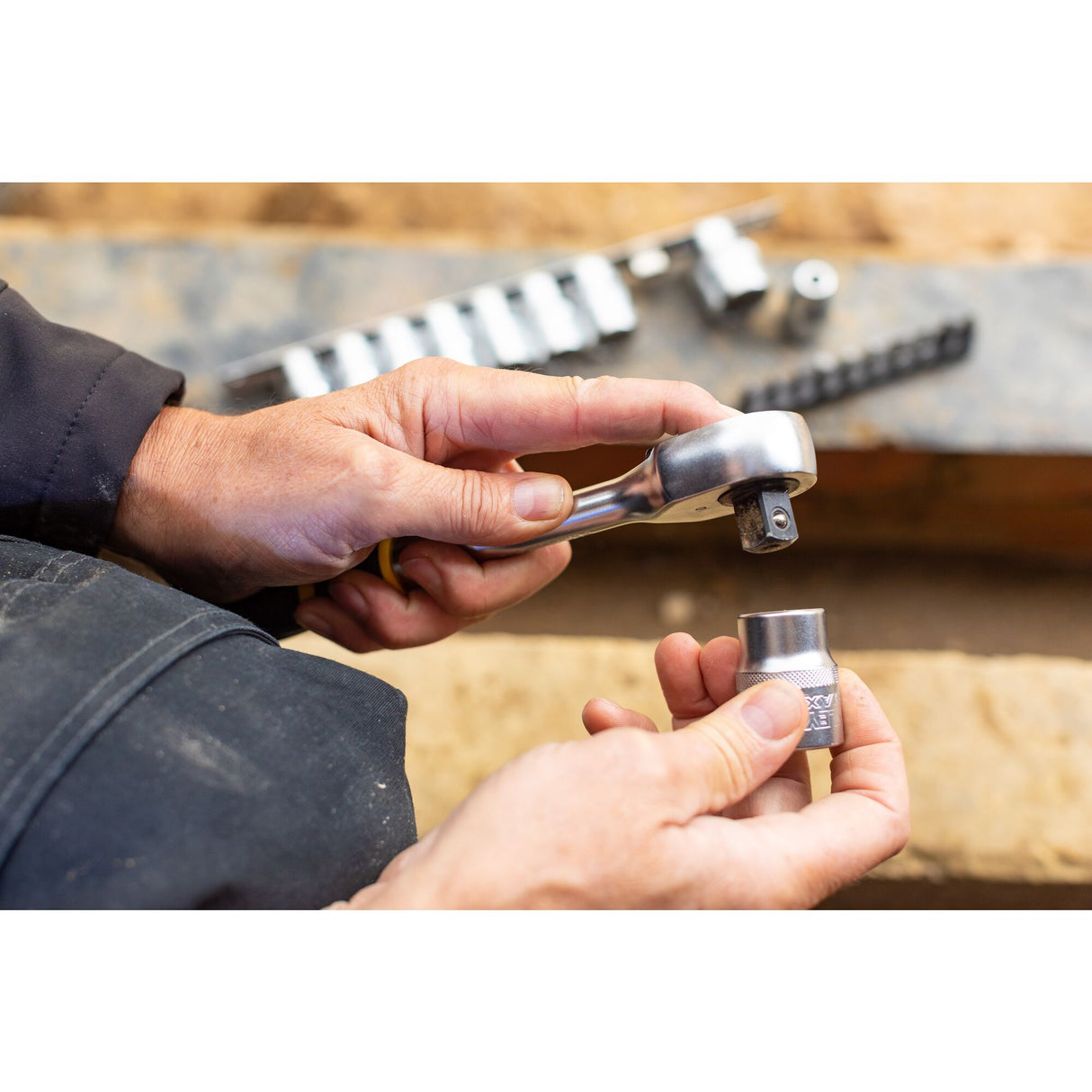 STANLEY FATMAX Jeu de cliquet et douilles 1/4" FMMT82679-0