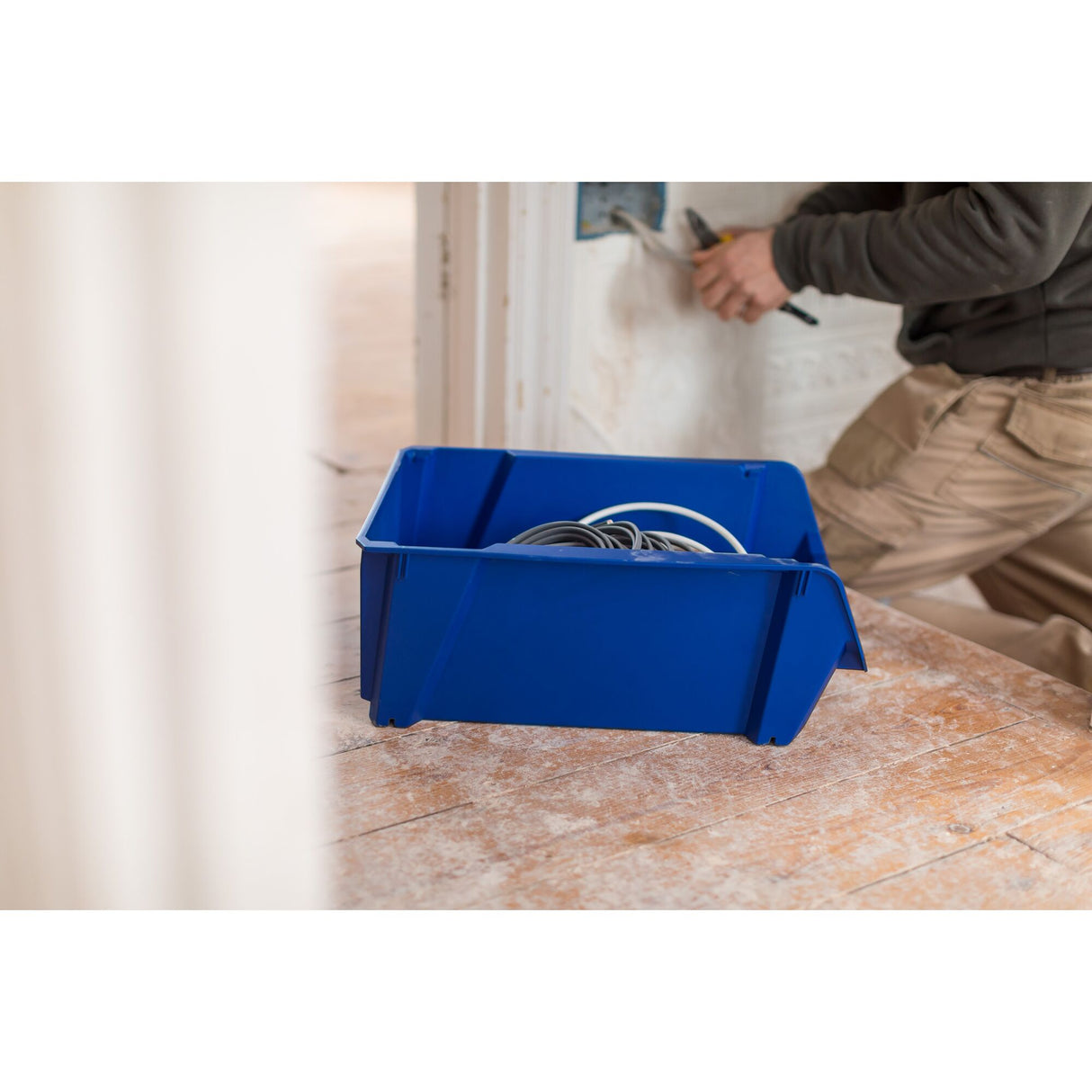 STANLEY Bac de rangement Bleu - 16,6 L - STST82746-1