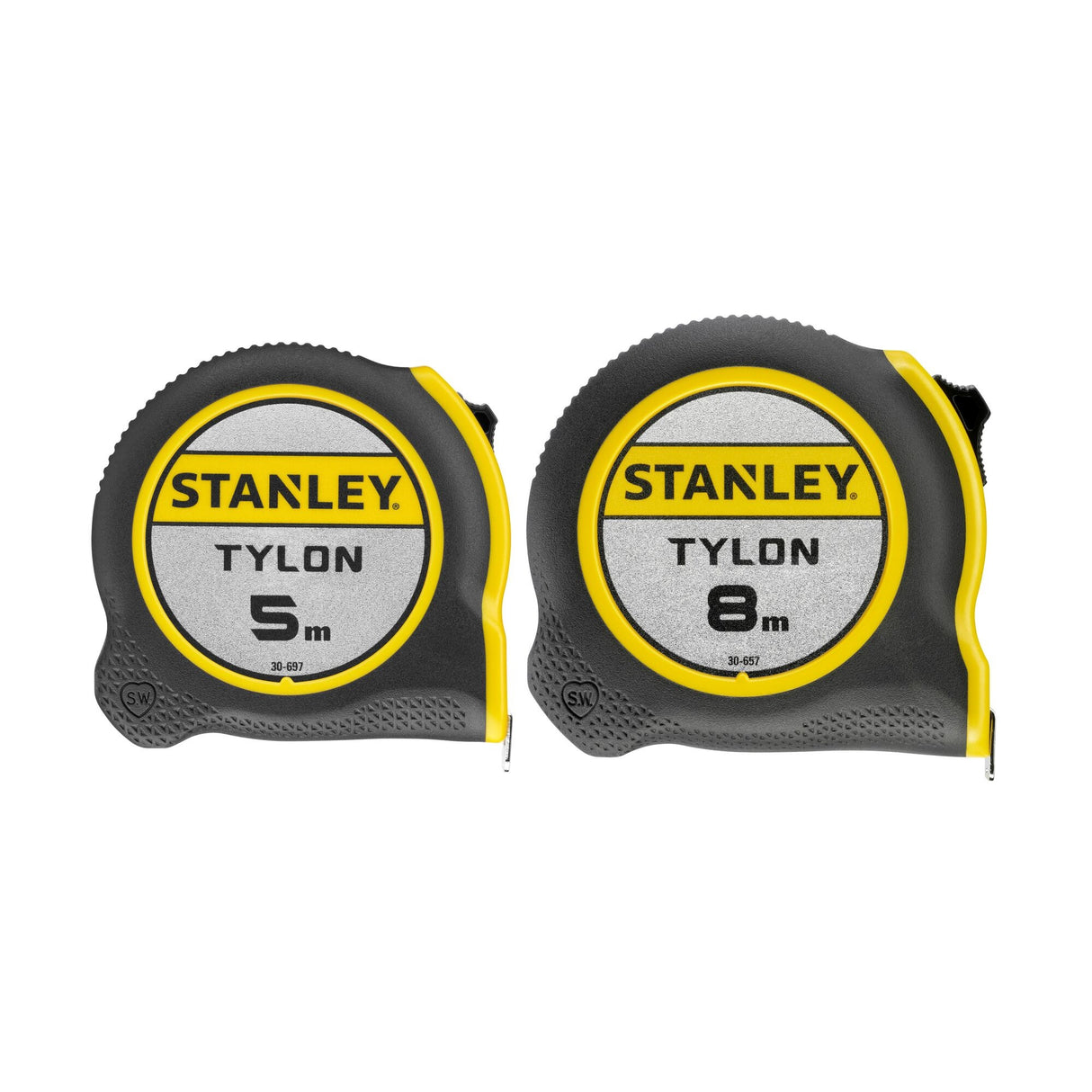 STANLEY Lot de 2 mètres ruban déroulant Tylon - 5 et 8 mètres