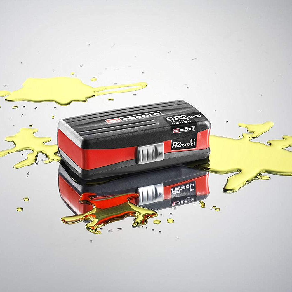 FACOM Coffret compact de serrage 1/4" et set de vissage 38 outils R2NANOPB