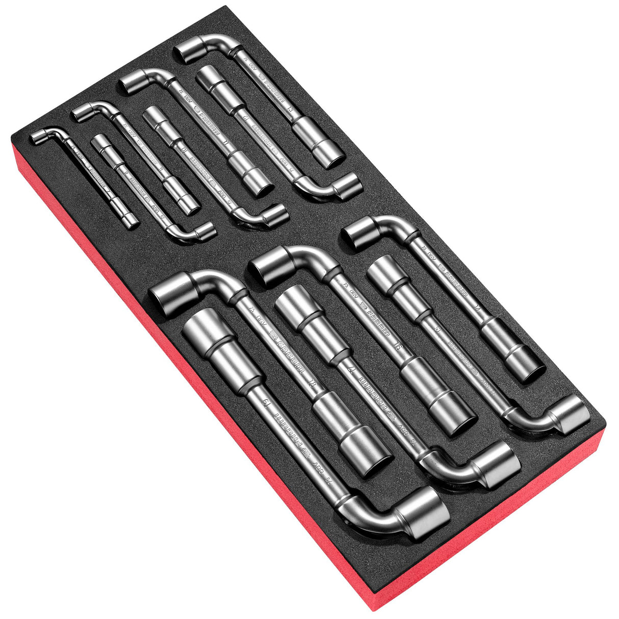 FACOM Module Mousse 13 Clés à Pipe 7-19mm MODM.75PB