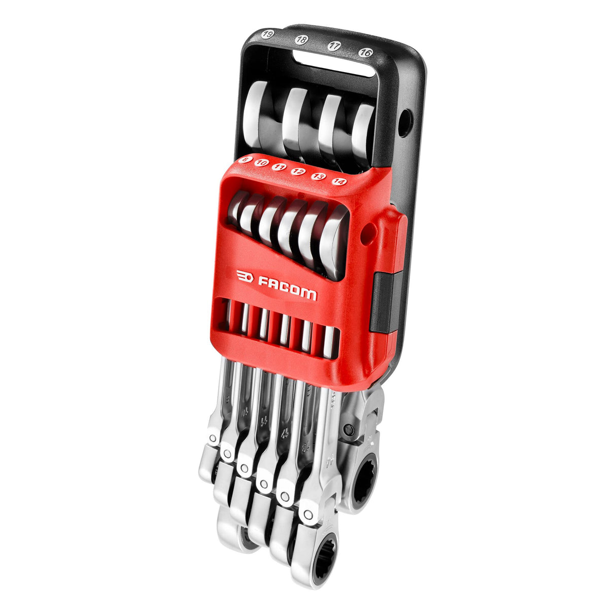 FACOM Jeu de clés 10 pièces en acier 467BF.JP10PB