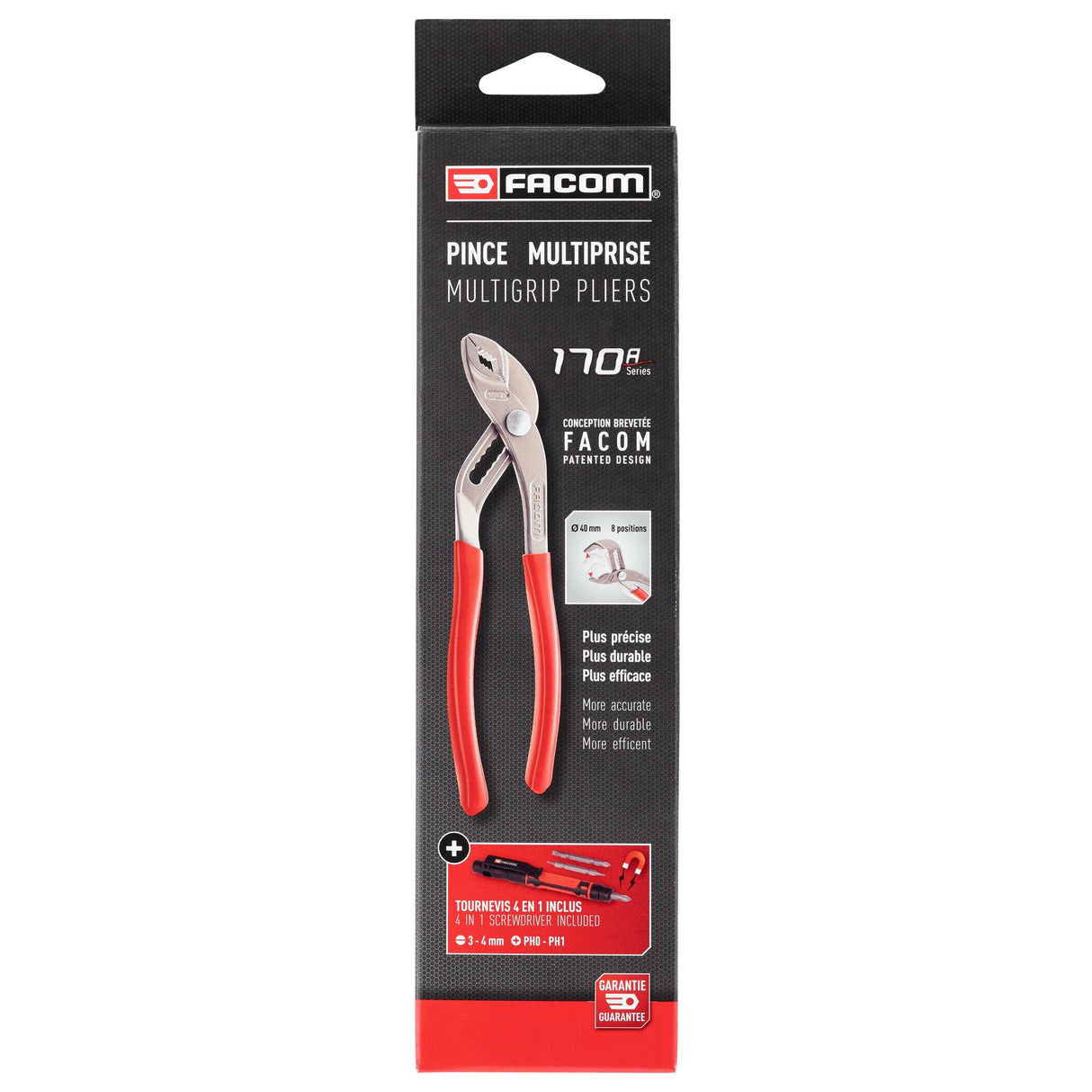 FACOM Pince multiprise standard 250mm 170A.25