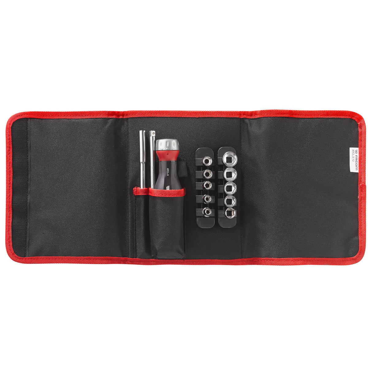 FACOM Tournevis Protwist 3en1 multilames avec douilles 1/4" ATCL.3.12PB