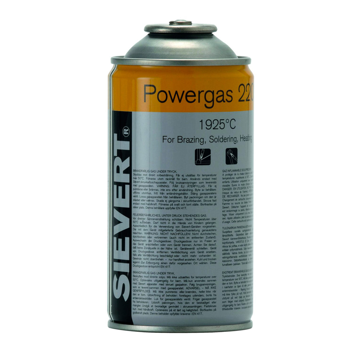 SIEVERT Cartouche gaz vissable Powergas 1925° 300ml SI220383