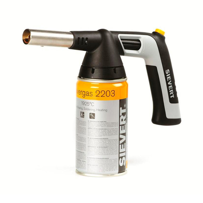 SIEVERT Brûleur Handyjet Piezo EU et 2 cartouches SI228203