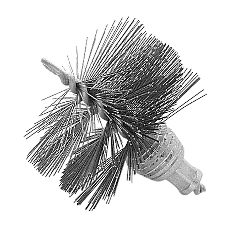 VIRAX Brosse acier 80mm pour furet n°4