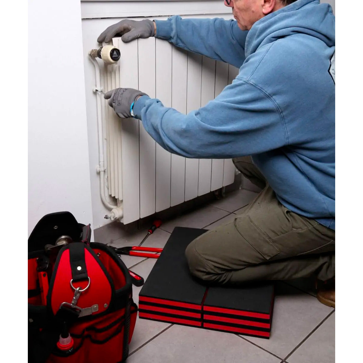 VIRAX Tapis de protection multipostions dépliable 382610