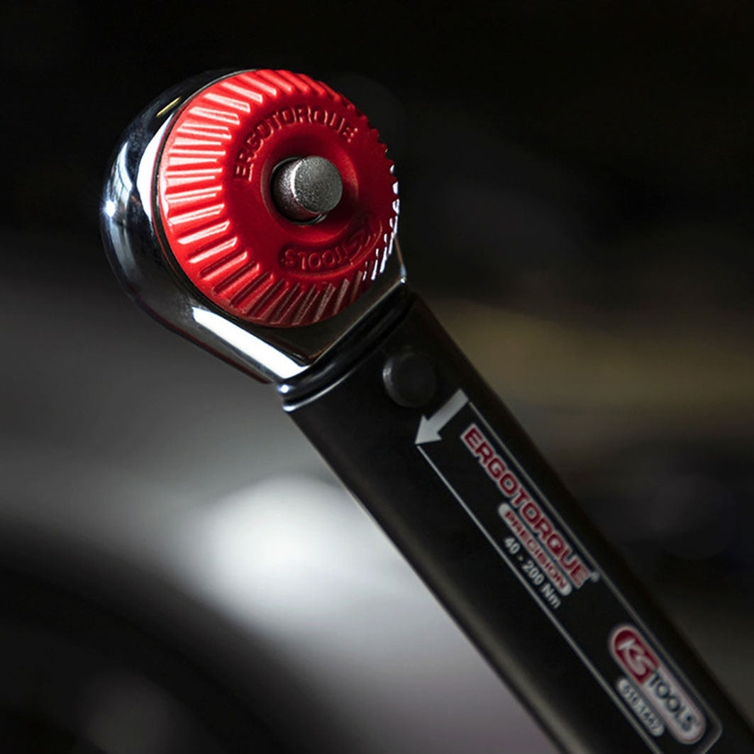 KS TOOL Clé dynamométrique ERGOTORQUE précision 1/4'' 15Nm 516.1402