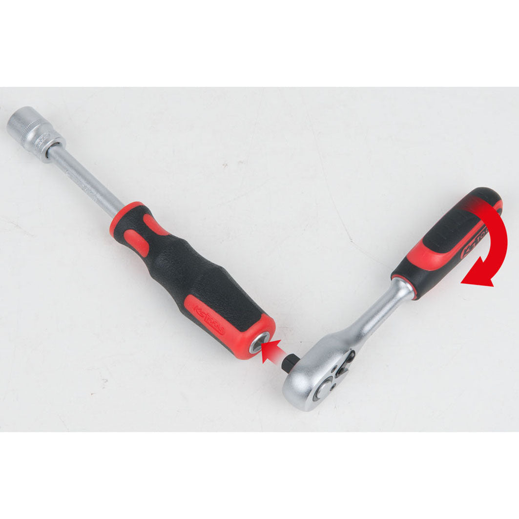 KS TOOL Coffret de douilles 1/4'' + 3/8'' + 1/2'' 179 pièces 917.0779