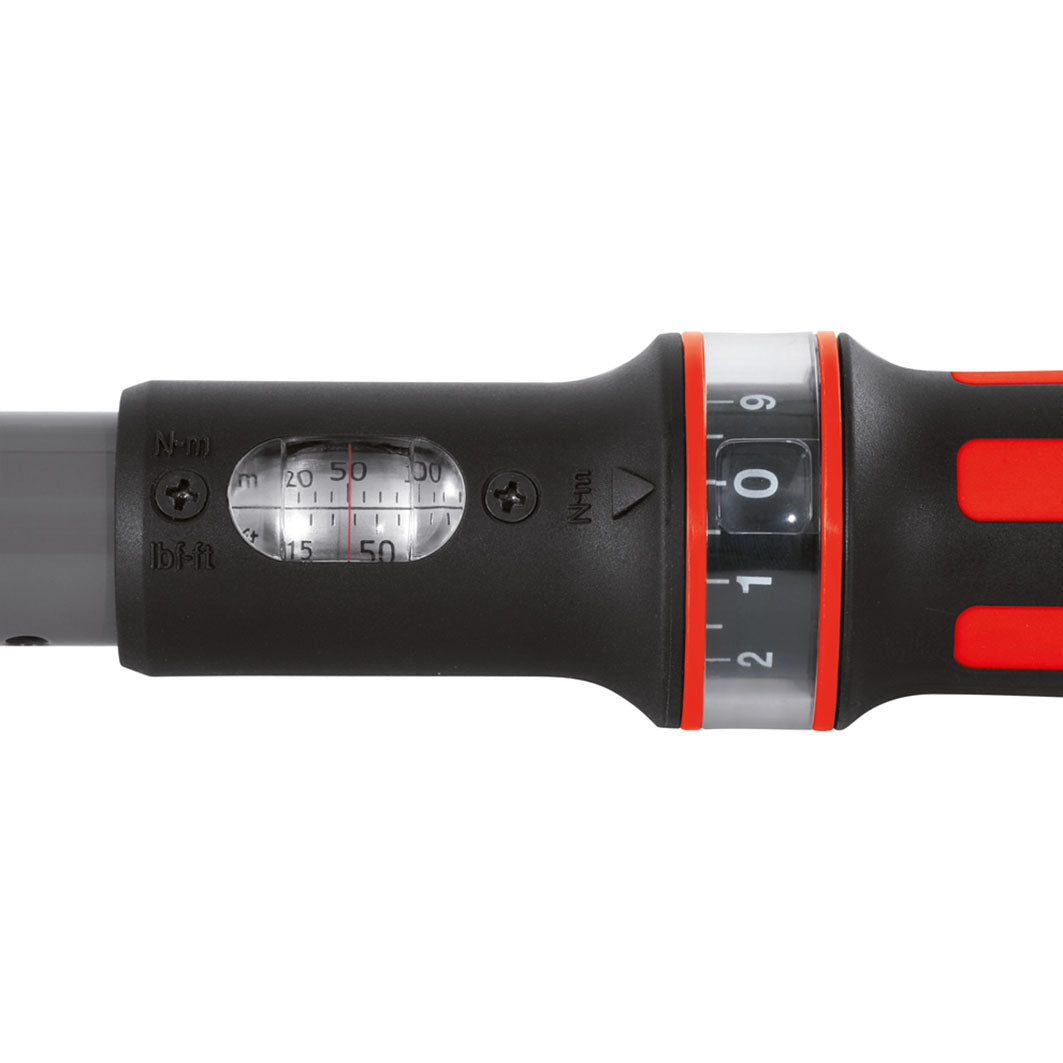 KS TOOL Clé dynamométrique 1/2'' ERGOTORQUE précision  20200 NM 516.6042