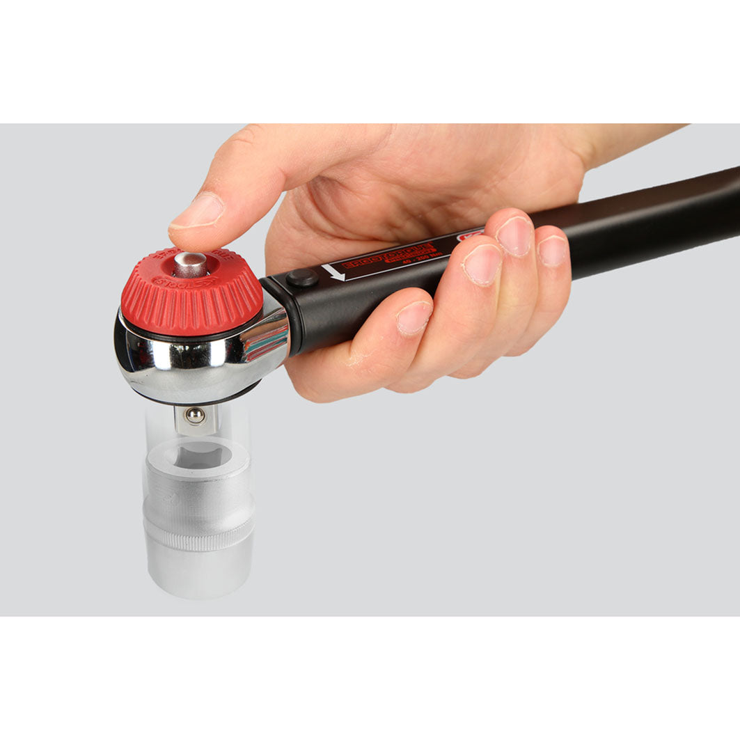 KS TOOL Clé dynamométrique ERGOTORQUE précision 1/4'' 15Nm 289mm 516.1412