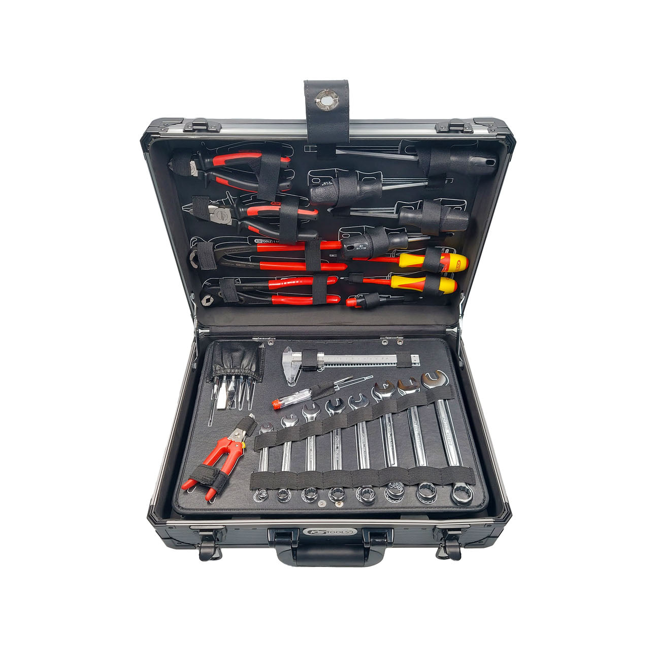 KS TOOL Coffret de maintenance 1/4" + 1/2" ULTIMATE 131 pièces 922.0731