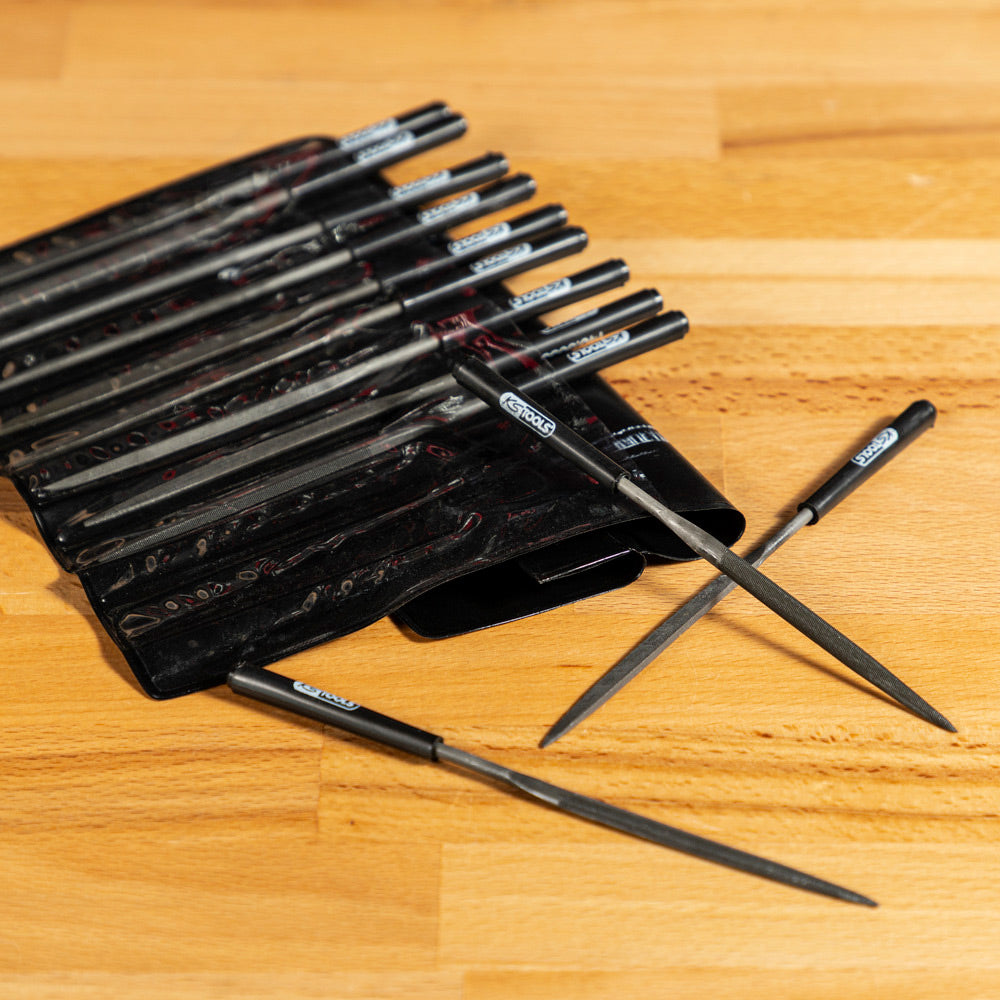 KS TOOLS Jeu de 12 limes à aiguilles L.145 mm 140.3050