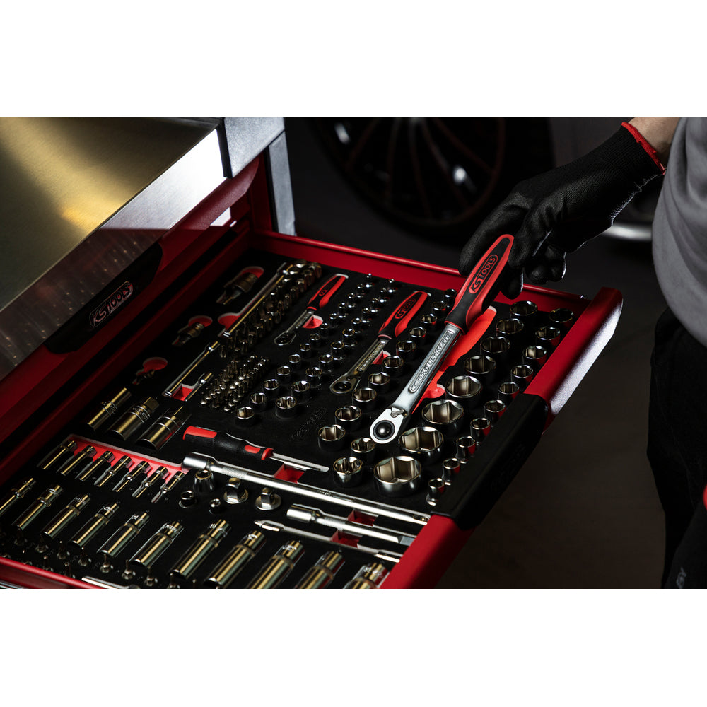 Module douilles et access. 1/4'' -3/8'' -1/2'', 175 pièces