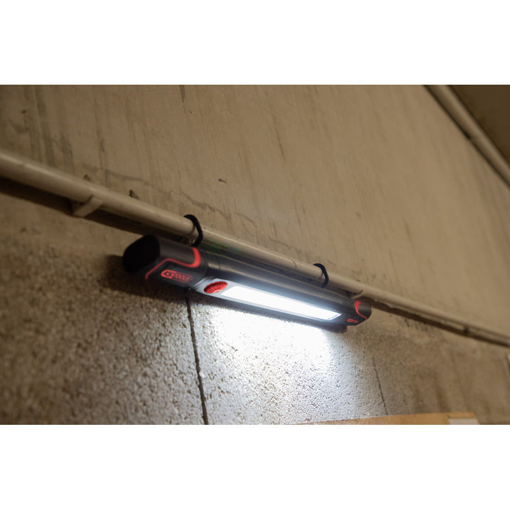 Baladeuse longue orientable rechargeable 3000 lumens