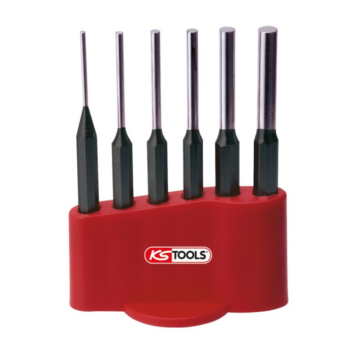 Jeu de 6 chasses goupilles octogonaux 3-4-5-6-8-10 mm