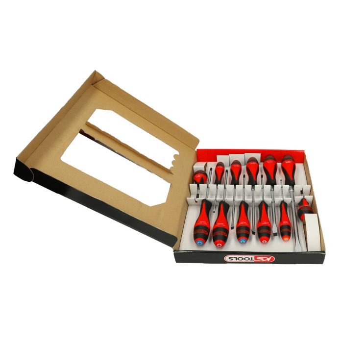 Jeu de 12 tournevis ULTIMATE, Fente - PH - PZ