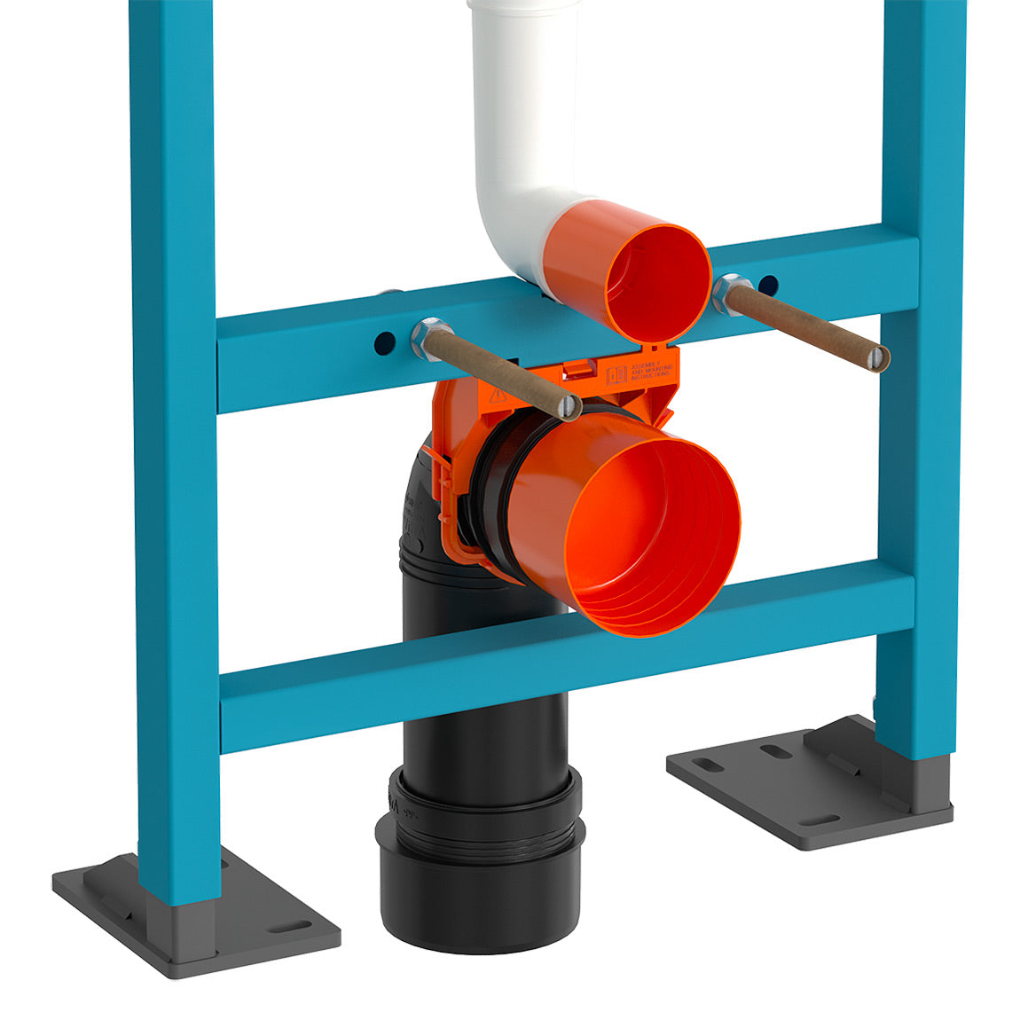 VitrA Bâti-support autoportant pour WC suspendu 3/6L V-Fix CORE 732-5802-01TF