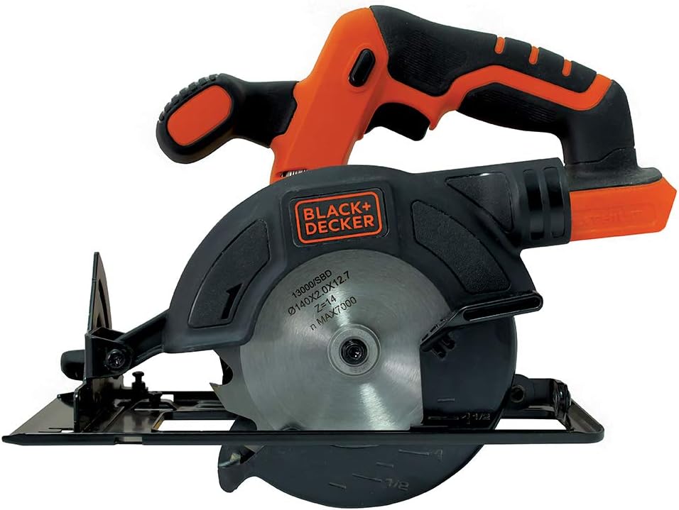 BLACK+DECKER Scie circulaire sans fil 18V sans batterie BDCCS18N-XJ