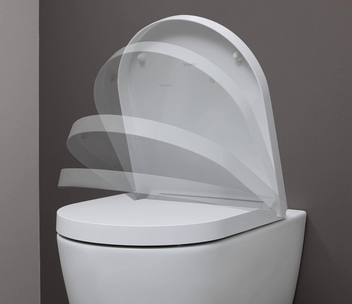 DURAVIT Pack WC suspendu compact sans bride ME by Starck