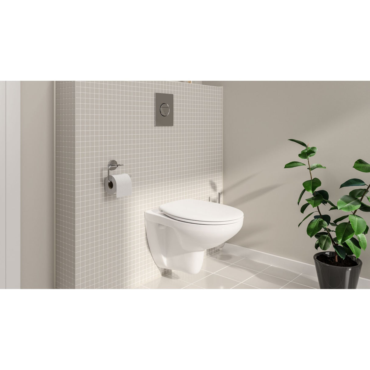 GROHE Set WC suspendu Bau Céramique 39351000