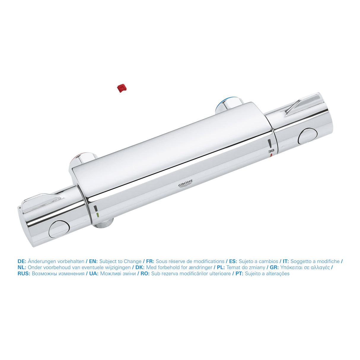 GROHE Mitigeur de douche thermostatique chrome Grohtherm 800 34561000