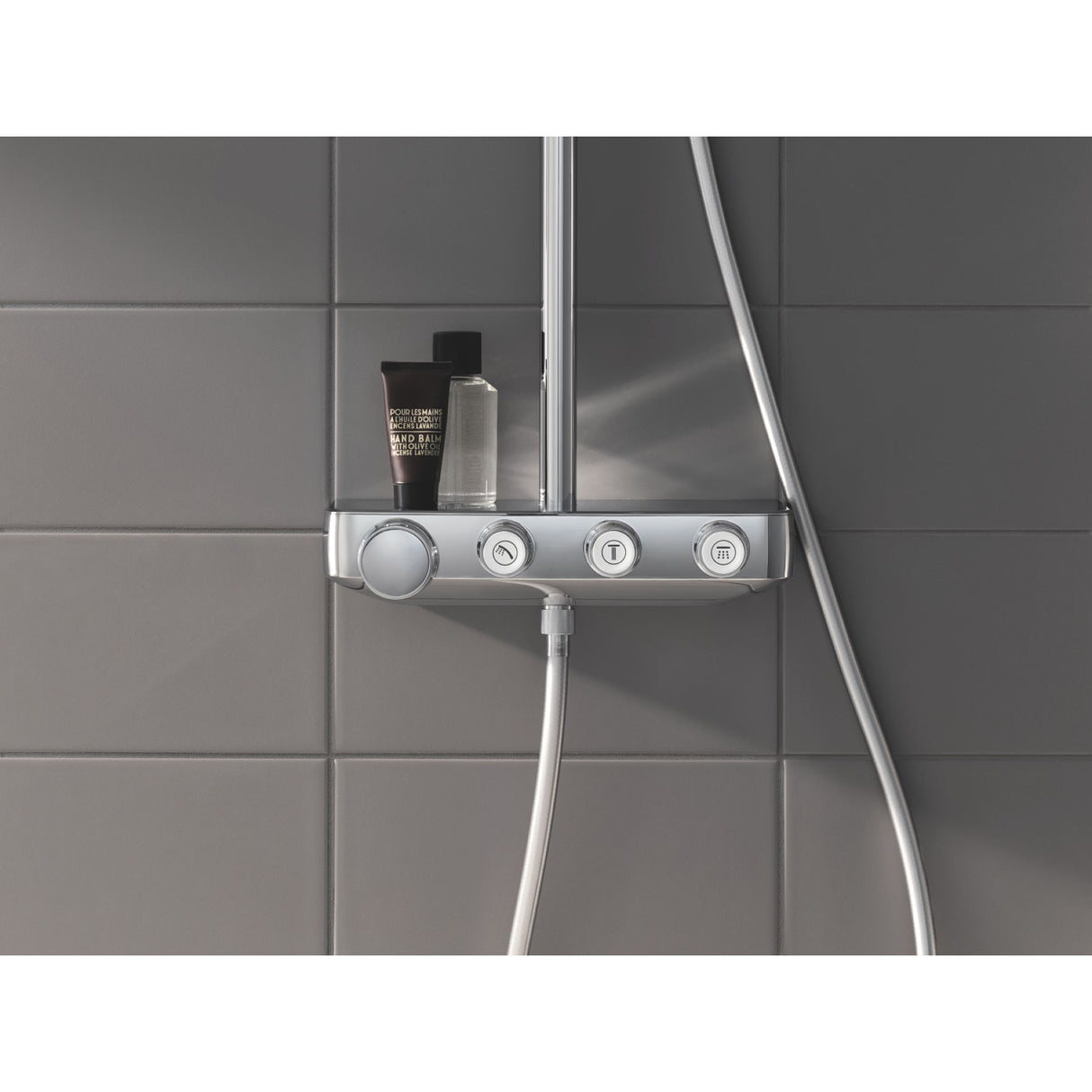GROHE Colonne de douche XXL thermostatique Euphoria SmartControl System 310 Cube Duo chromé 26508000