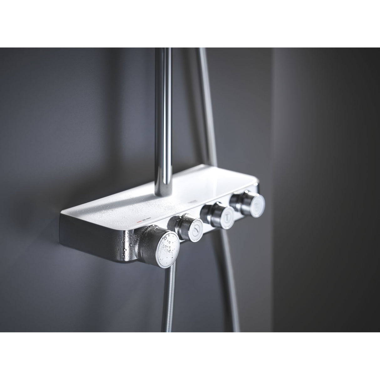 GROHE Colonne de douche 1 jet avec mitigeur thermostatique Euphoria SmartControl System 310 Cube Duo 26508LS0
