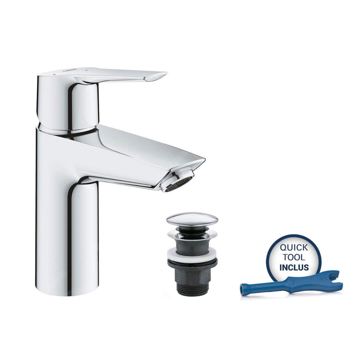 GROHE Mitigeur de lavabo taille S QuickFix Start 23551002